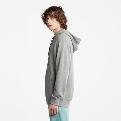 Mens Logo Hoodie for Men in Grey - Timberland
