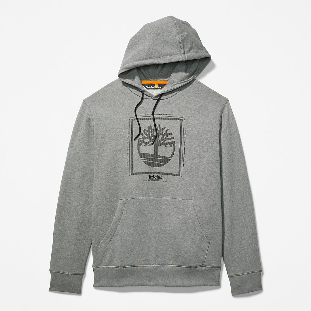 Mens Logo Hoodie for Men in Grey - Timberland