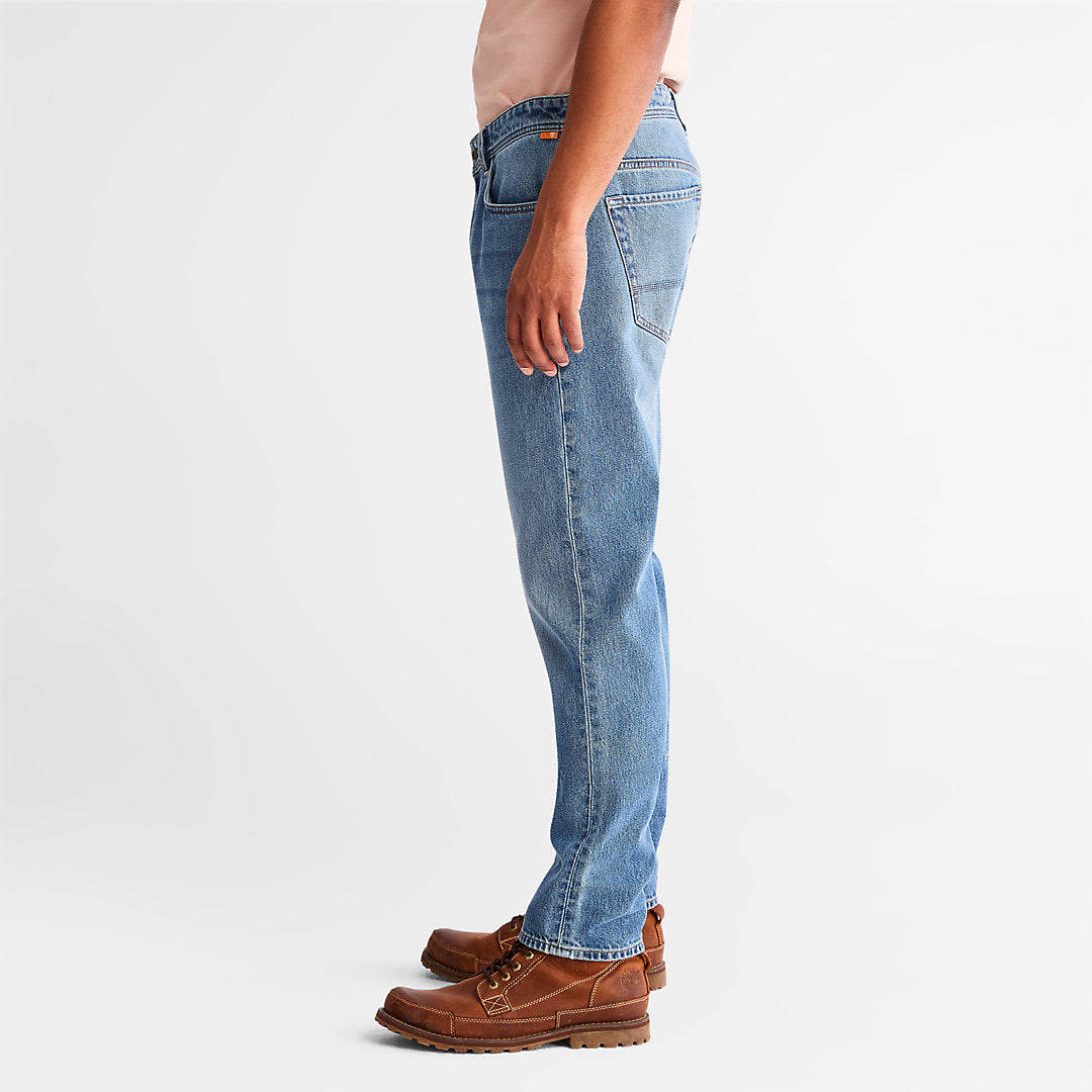 Mens Outdoor Heritage EK+ Denim Jeans for Men in Blue - Timberland