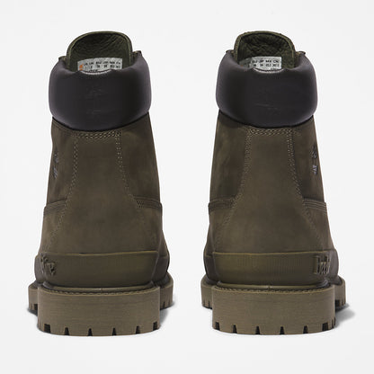 Womens Bee Line x Timberland® 6 Inch Rubber Toe Boot for Women in Dark Green - Timberland