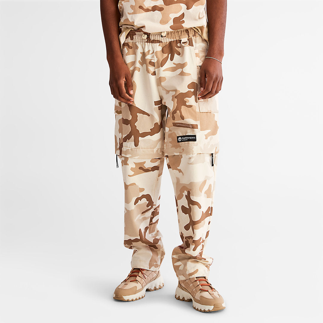 Mens Earthkeepers® by Raeburn Zip-off Utility Pants in Camo - Timberland