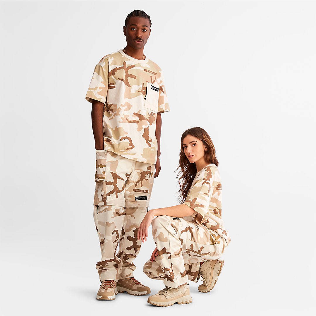 Mens Earthkeepers® by Raeburn Zip-off Utility Pants in Camo - Timberland