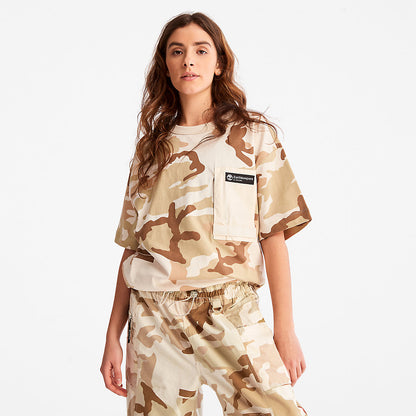 Mens Earthkeepers® by Raeburn Utility T-Shirt in Camo - Timberland