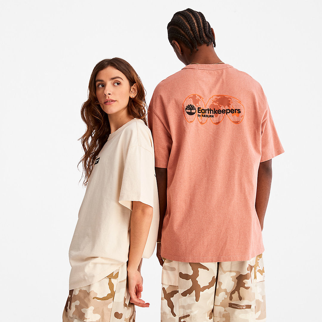 Mens Earthkeepers® by Raeburn Archive Globe T-Shirt Colourless - Timberland