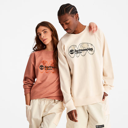 Mens Earthkeepers® by Raeburn Archive Globe Crewneck Sweatshirt Colourless - Timberland