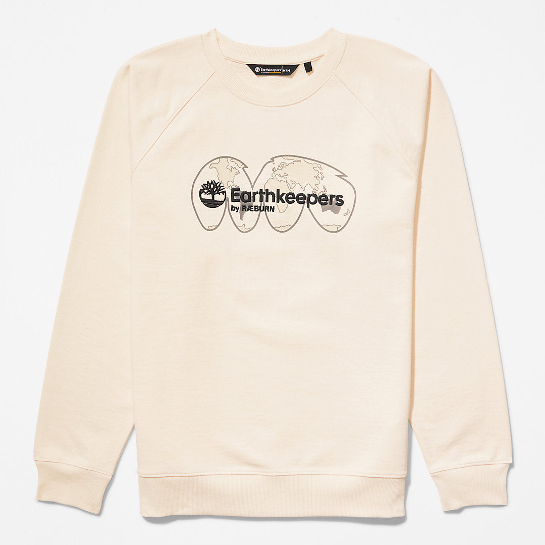 Mens Earthkeepers® by Raeburn Archive Globe Crewneck Sweatshirt Colourless - Timberland
