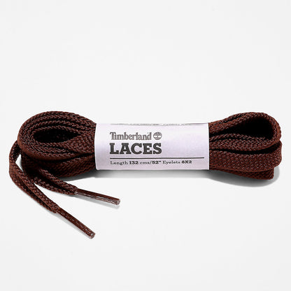 Mens 132cm/52” Flat Replacement Laces in Brown - Timberland